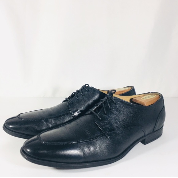 Cole Haan Black Leather Split Toes Oxford Shoes main image 8